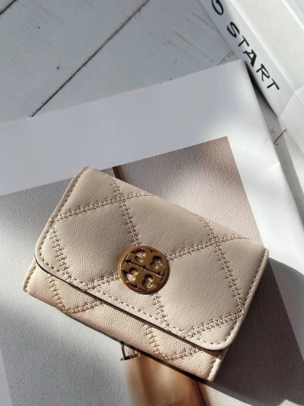 NWT Tory Burch Willa Matte Card Case 150075 $128